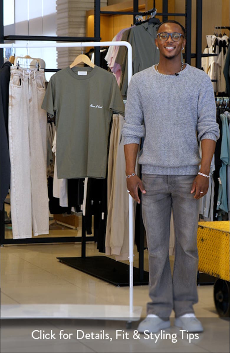 Signature Logo Cotton T-Shirt, sales video thumbnail