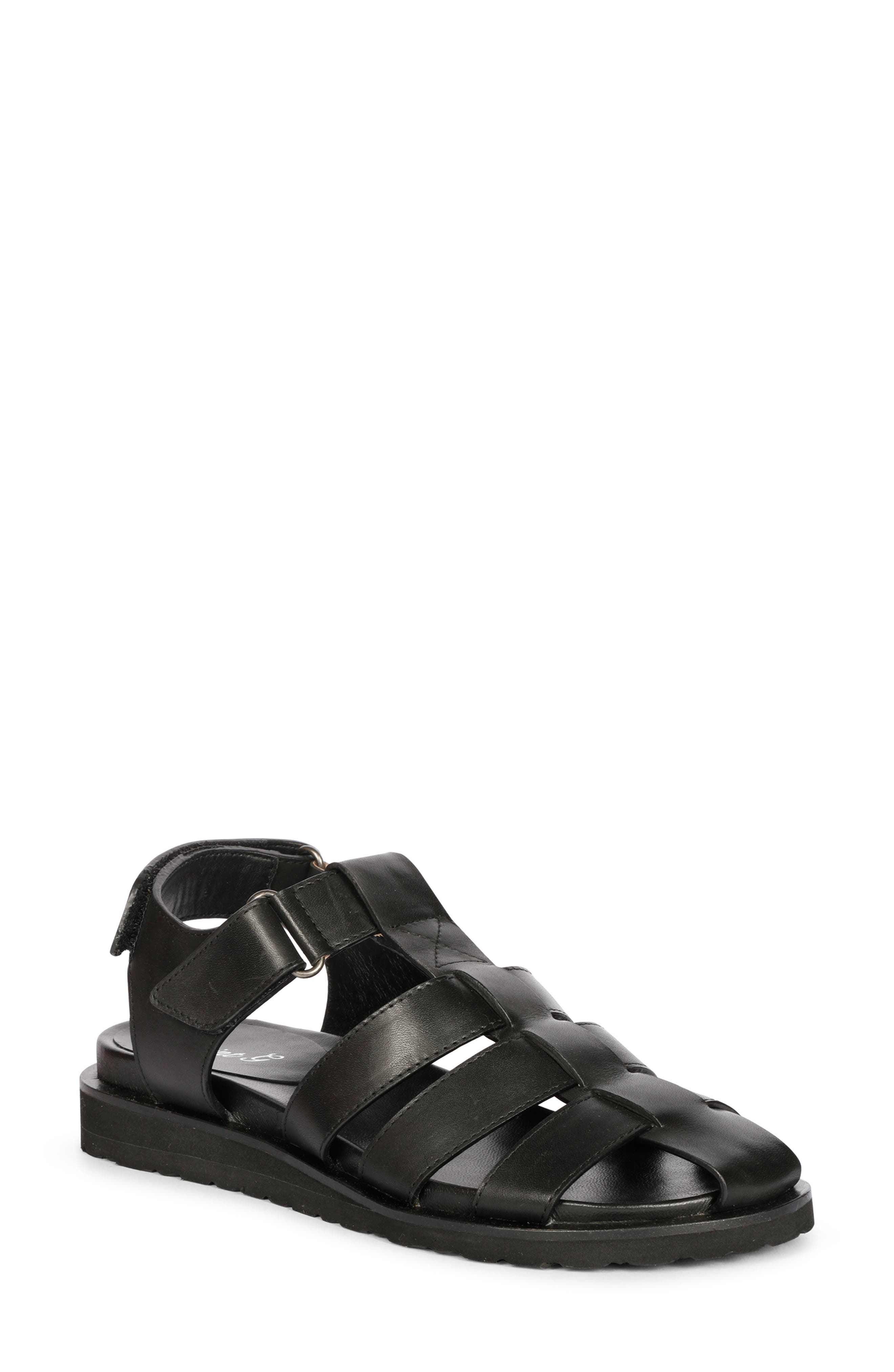 SAINT G Neive Ankle Strap Fisherman Sandal
