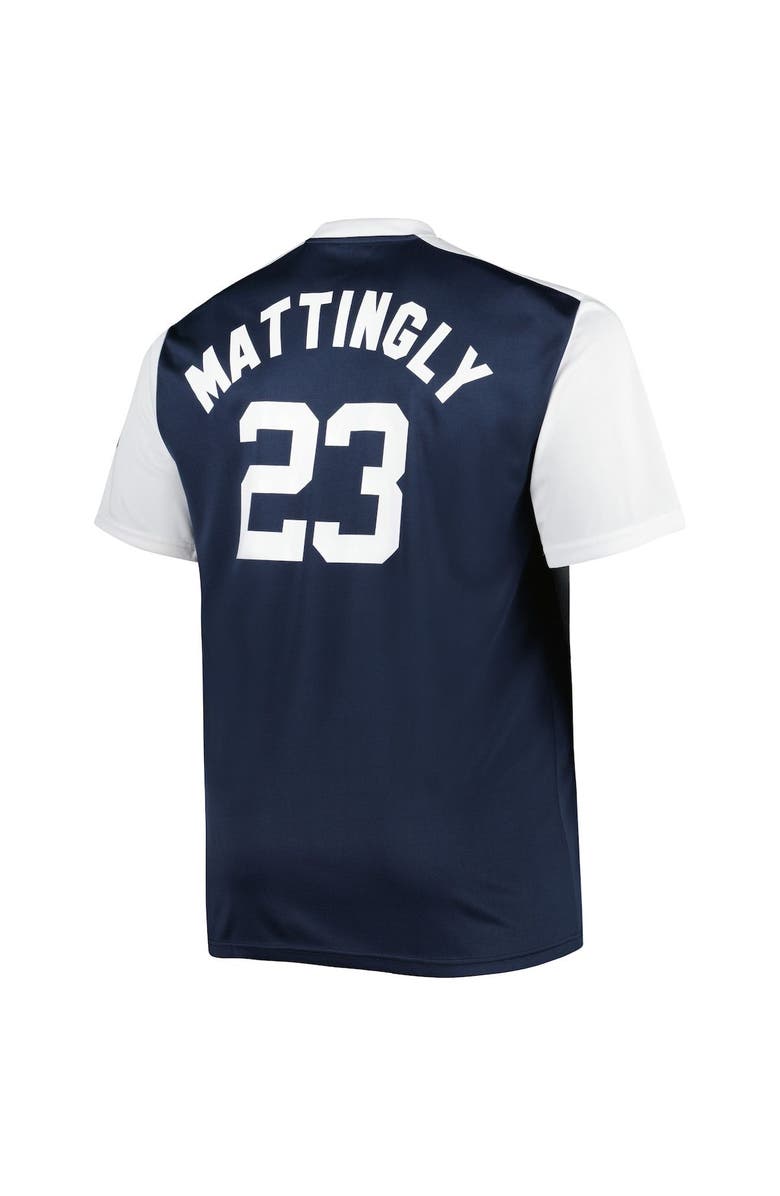 PROFILE Men
s Don Mattingly Navy/White New York Yankees Cooperstown Collection Replica Player Jersey, Alternate, color, 