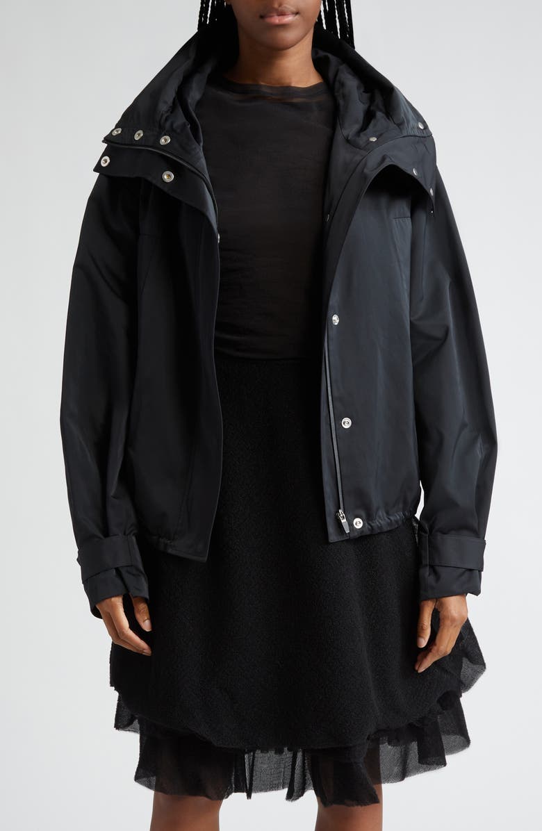 Proenza Schouler Maxwell Water Resistant Gabardine Anorak, Alternate, color,