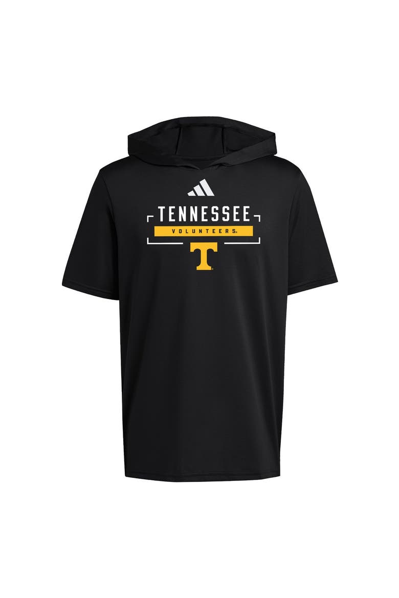 Men's adidas  Black Tennessee Volunteers D4T Hooded T-Shirt, Alternate, color, Black
