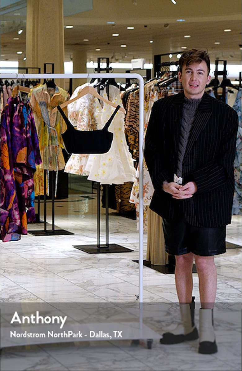 Square Neck Bralette Bikini Top, sales video thumbnail