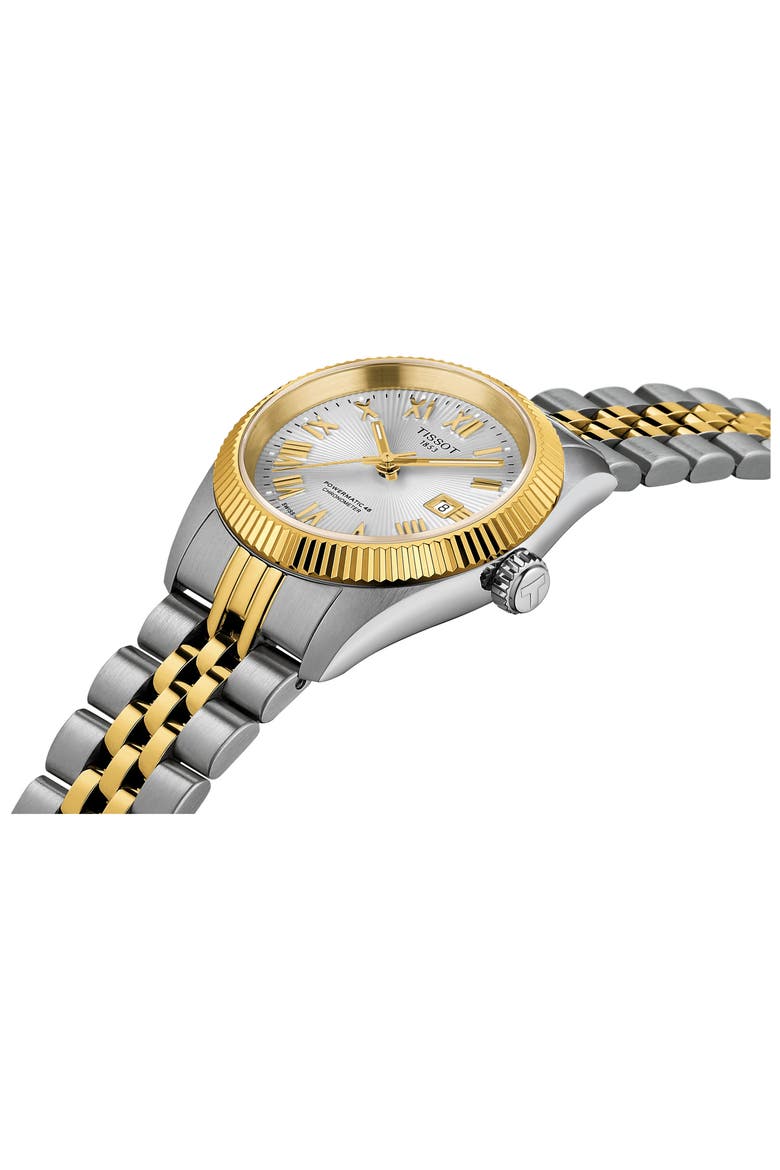 Ballade COSC Automatic Bracelet Watch, 30mm, Alternate, color, GRAY
