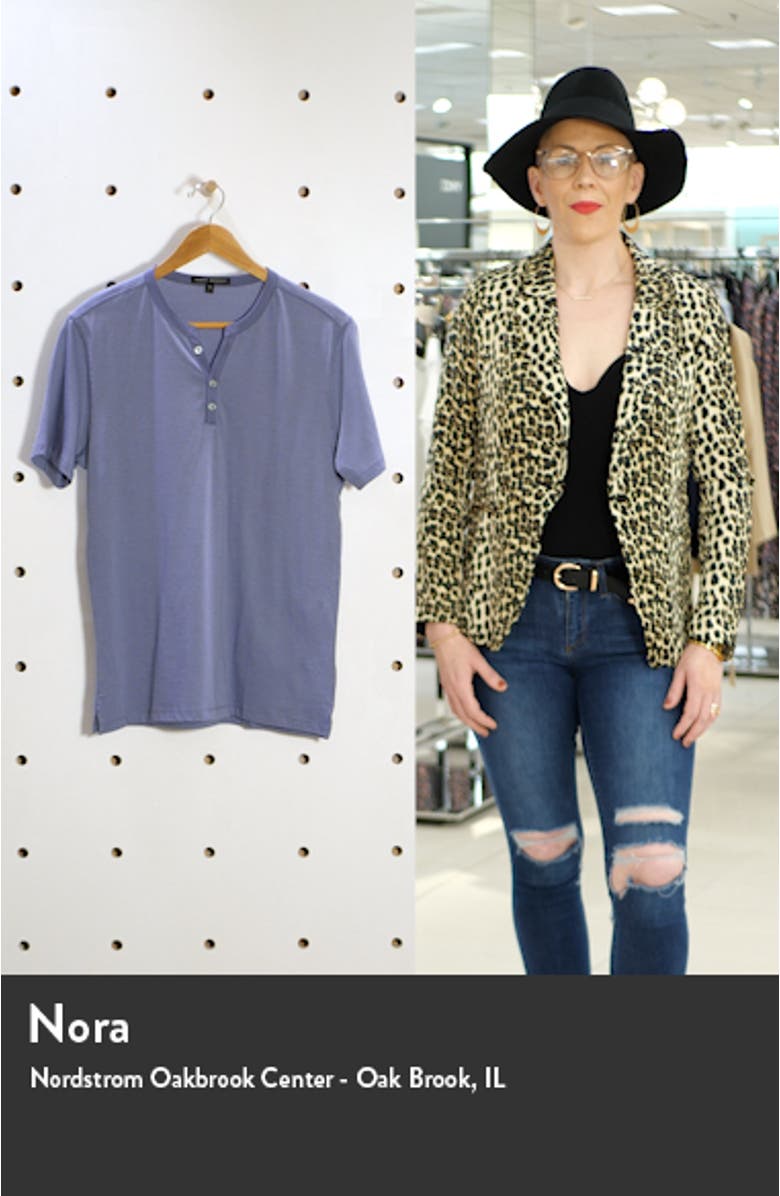 Asher Stripe Y-Neck Henley, sales video thumbnail