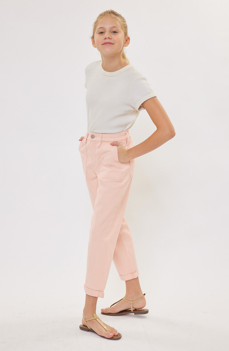 KanCan Lily Mini Mom Jeans, Alternate, color, Pink