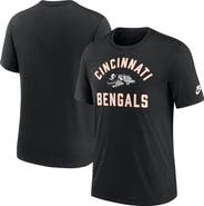 Nike Men's Nike Black Cincinnati Bengals Favorable Timeline Tri-Blend T-Shirt