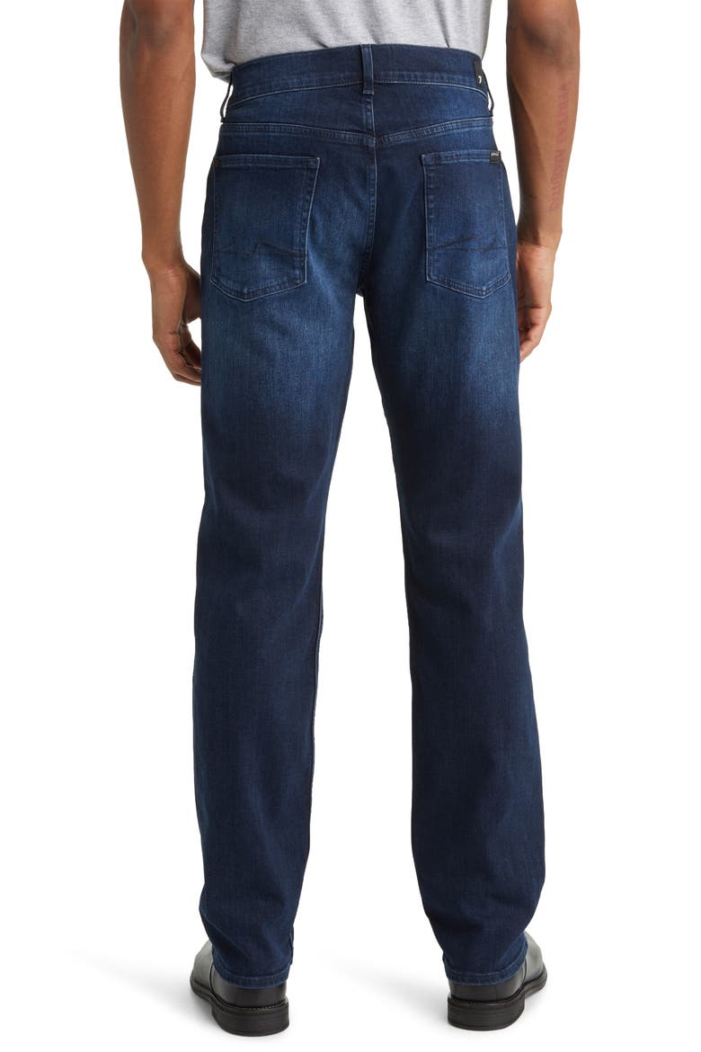 Luxe Performance The Straight Leg Jeans, Alternate, color, DARK BLUE