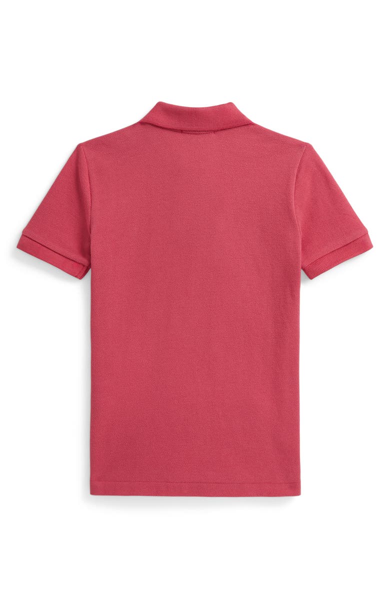 Polo Ralph Lauren Kids' Cotton Mesh Polo, Alternate, color, Nantucket Red