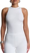 Naked Wardrobe Funnel Neck Sleeveless Bodysuit