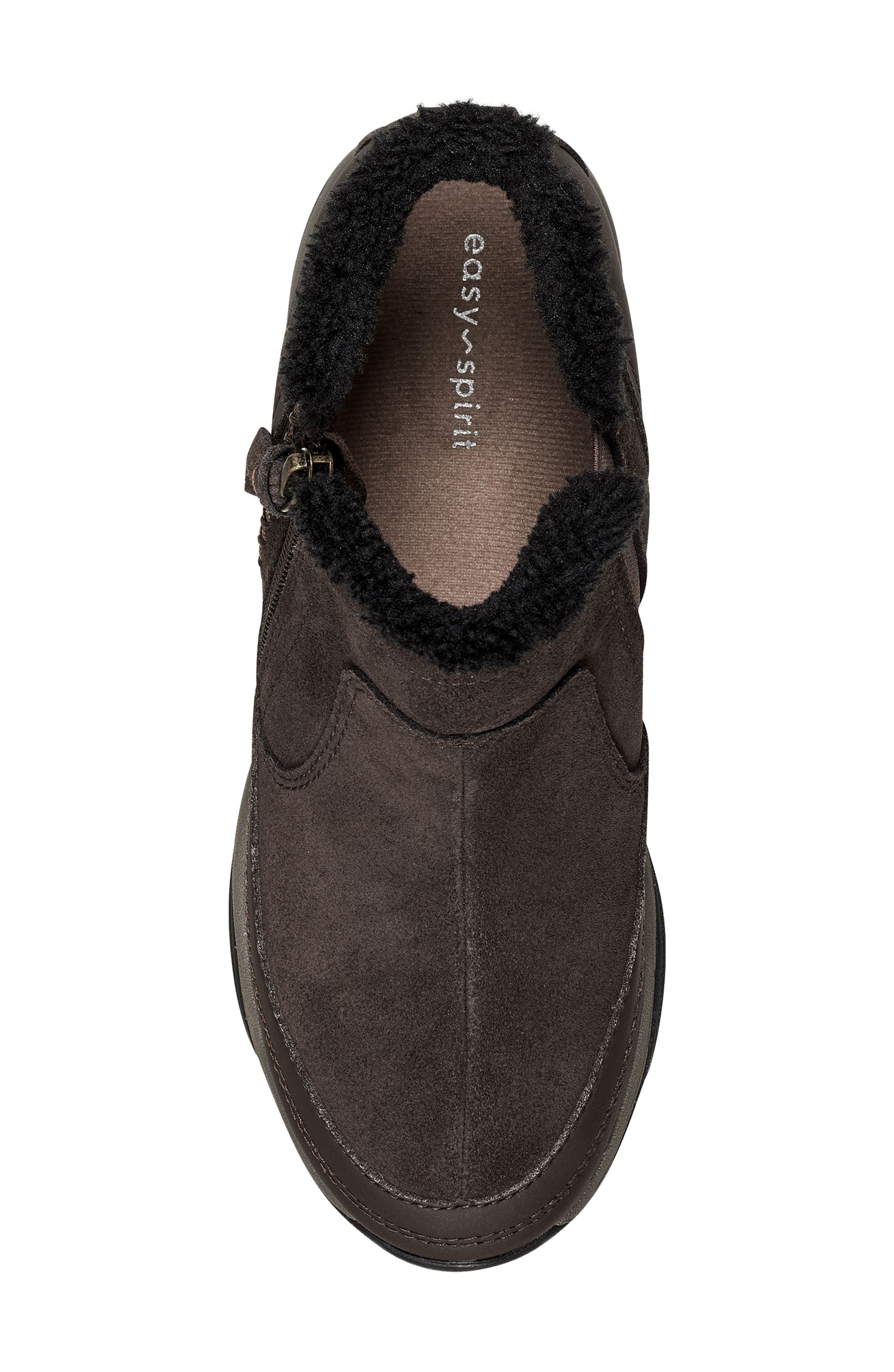 Easy Spirit Epic Water Resistant Ankle Boot, Alternate, color, Chocolate