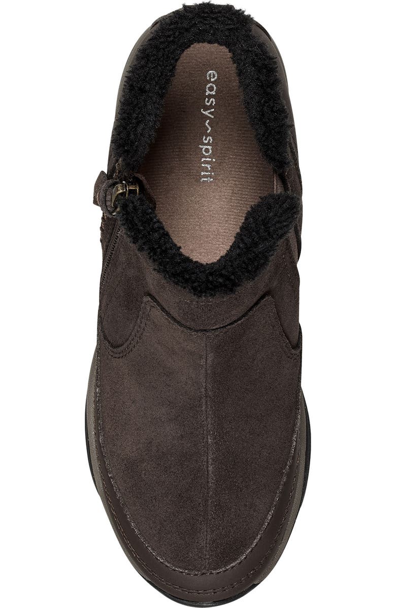 Easy Spirit Epic Water Resistant Ankle Boot, Alternate, color, Chocolate