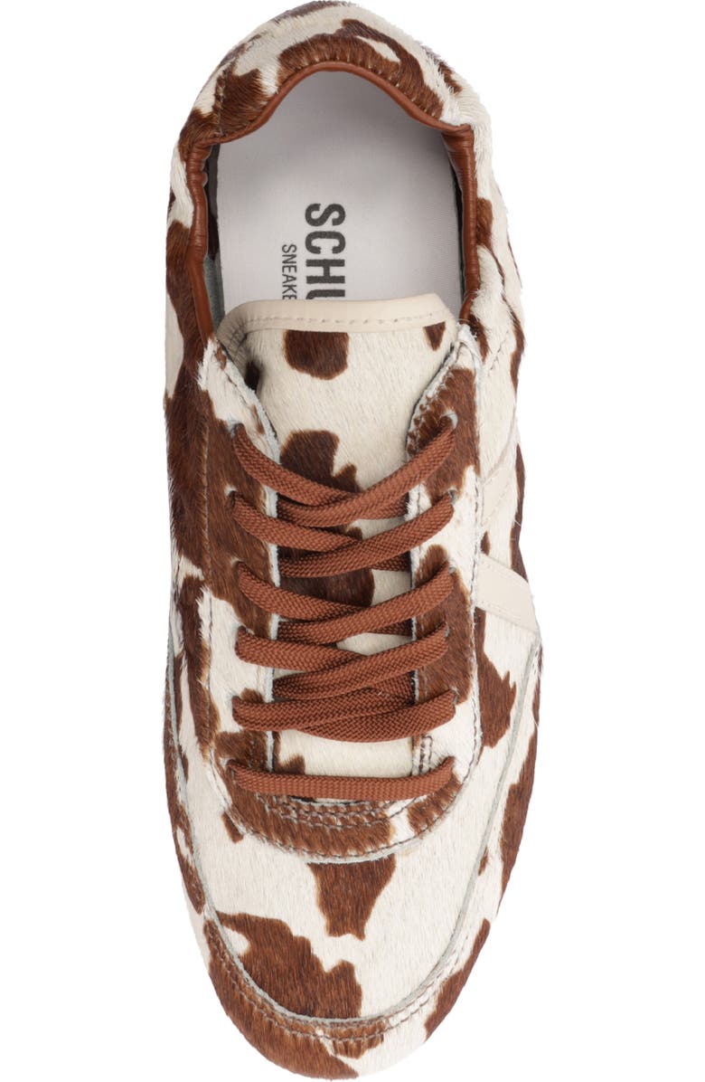 Schutz Eight Genuine Calf Hair Sneaker, Alternate, color, Pearl Pony