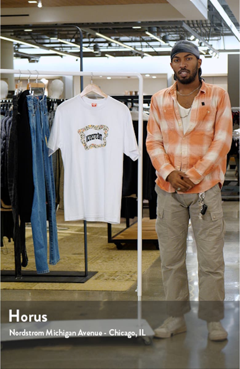 Flag Logo Cotton Graphic T-Shirt, sales video thumbnail