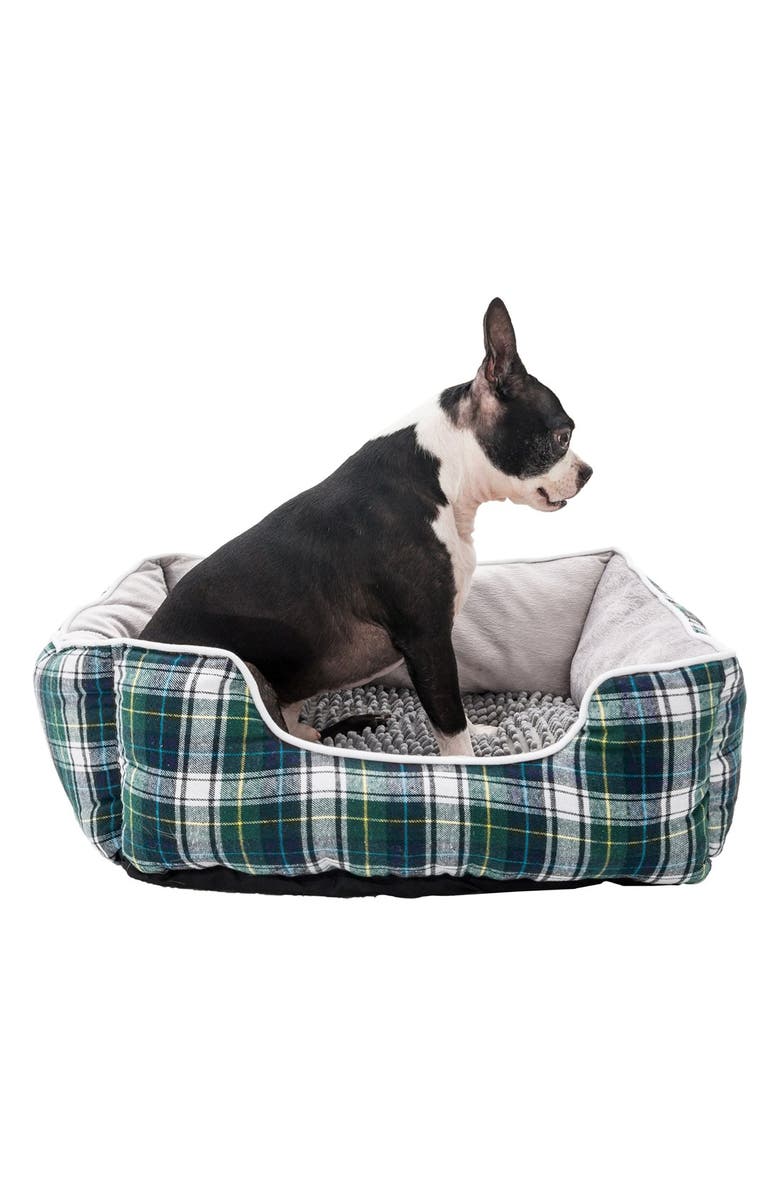 Duck River Textile Braxton Plaid Pet Bed, Main, color,