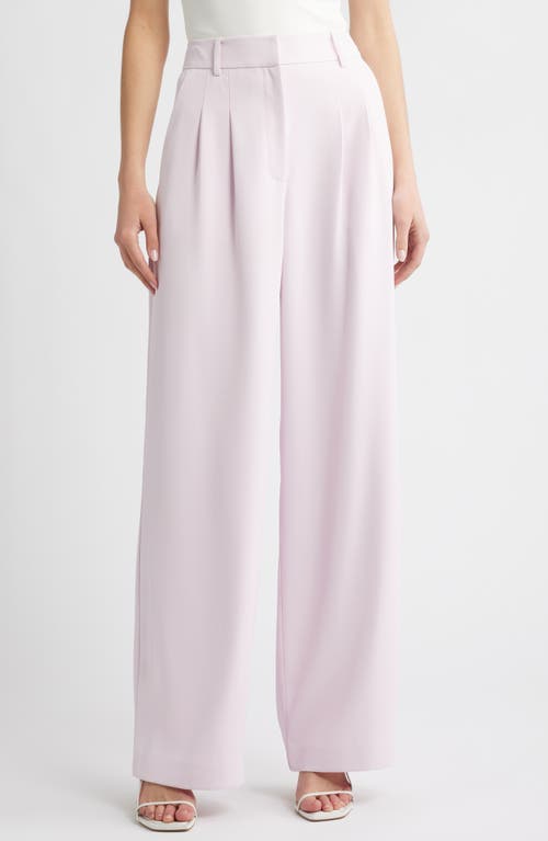 French Connection Harrie Wide Leg Suiting Pants In Sweet Pink