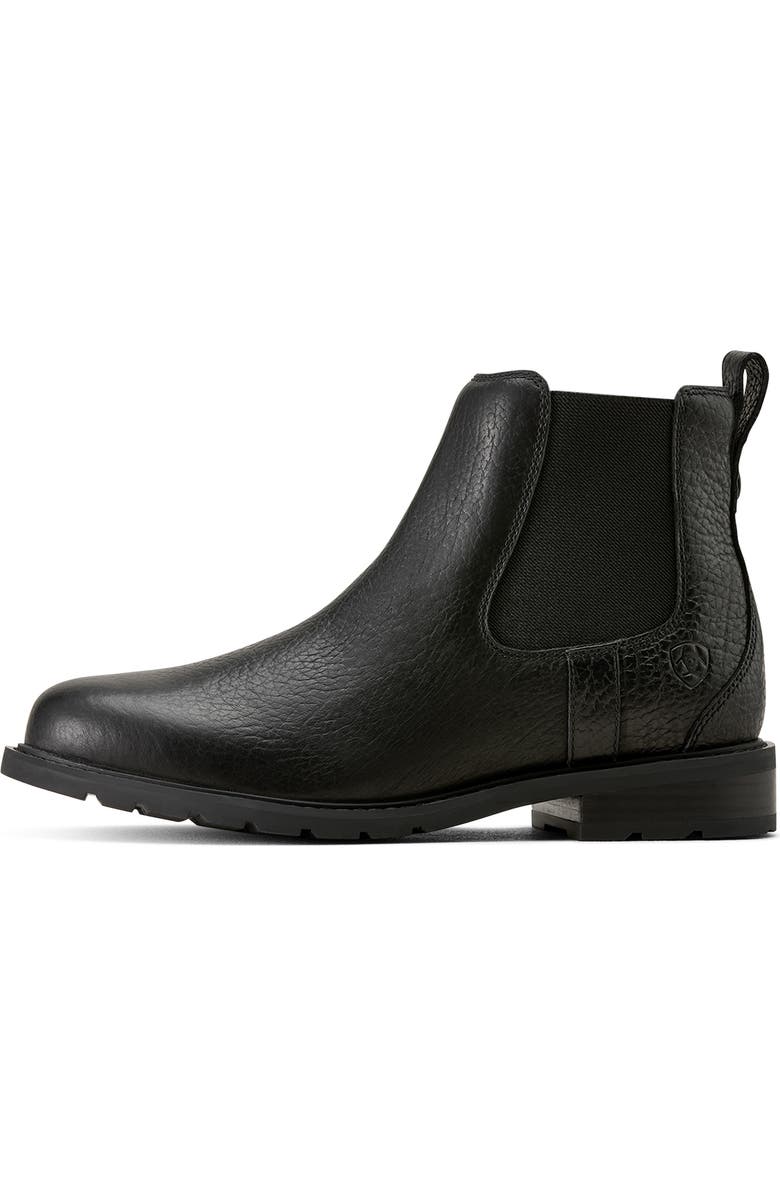 Ariat Wexford Waterproof Chelsea Boot, Alternate, color, Black