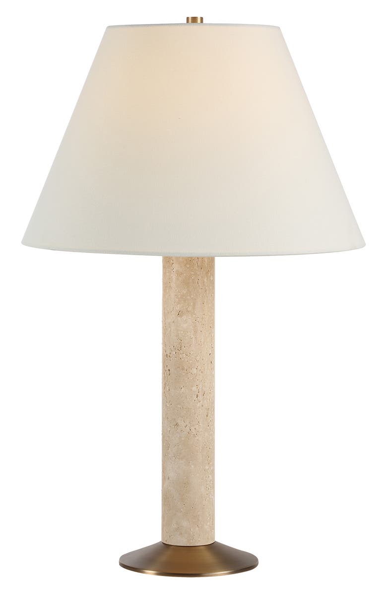 Renwil Tamara Travertine Table Lamp, Alternate, color,