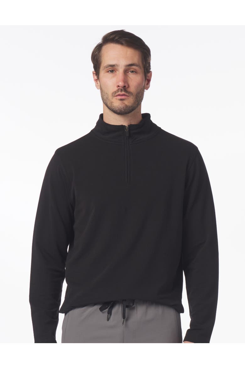 Vertex Quarter Zip, Alternate, color, Black