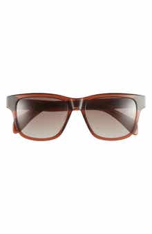 rag & bone 54mm Rectangular Sunglasses