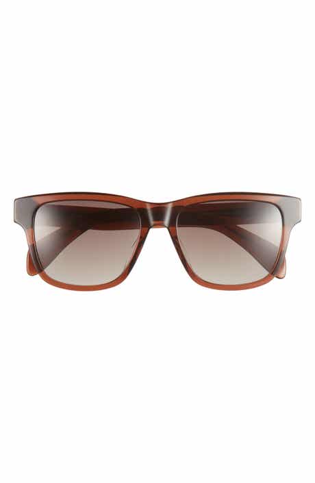 rag & bone 54mm Rectangular Sunglasses