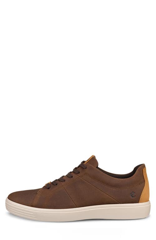 Ecco Soft Classic Sneaker In Brown
