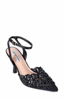 Sabrina Pointed Toe Ankle Strap Pump