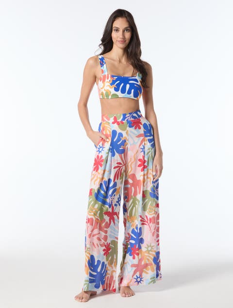 Wide Leg Cover Up Pants
