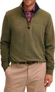 Brooks Brothers Piqué Half-Zip Pullover