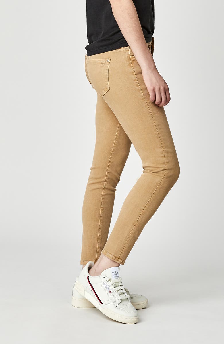 Mavi Jeans Tess Twill Pants, Alternate, color, Irish Cream Twill