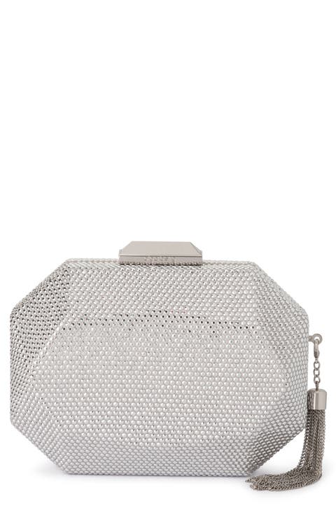 Hotfix Tassel Structured Clutch (Nordstrom Exclusive)