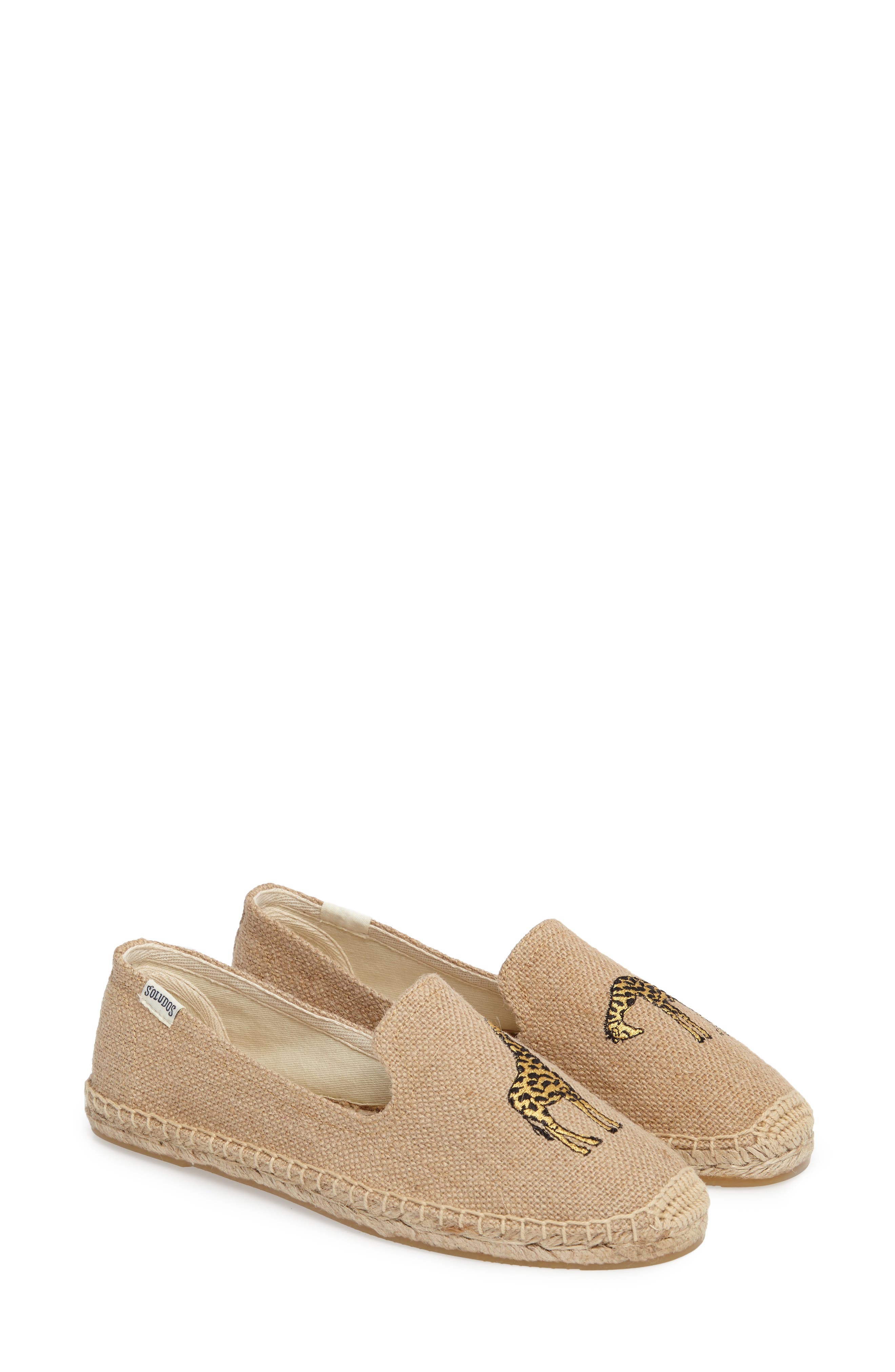 Soludos Giraffe Espadrille Flat, Alternate, color, 