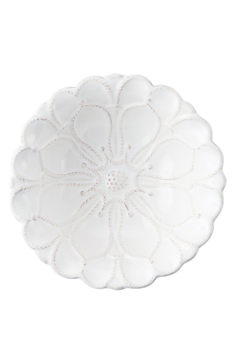 Juliska Blossom Ceramic Bowl, Alternate, color, Whitewash