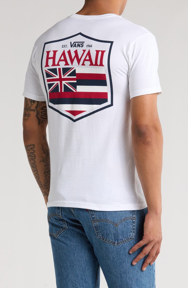 Vans Hawaii Flag Cotton Graphic T-Shirt, Alternate, color,