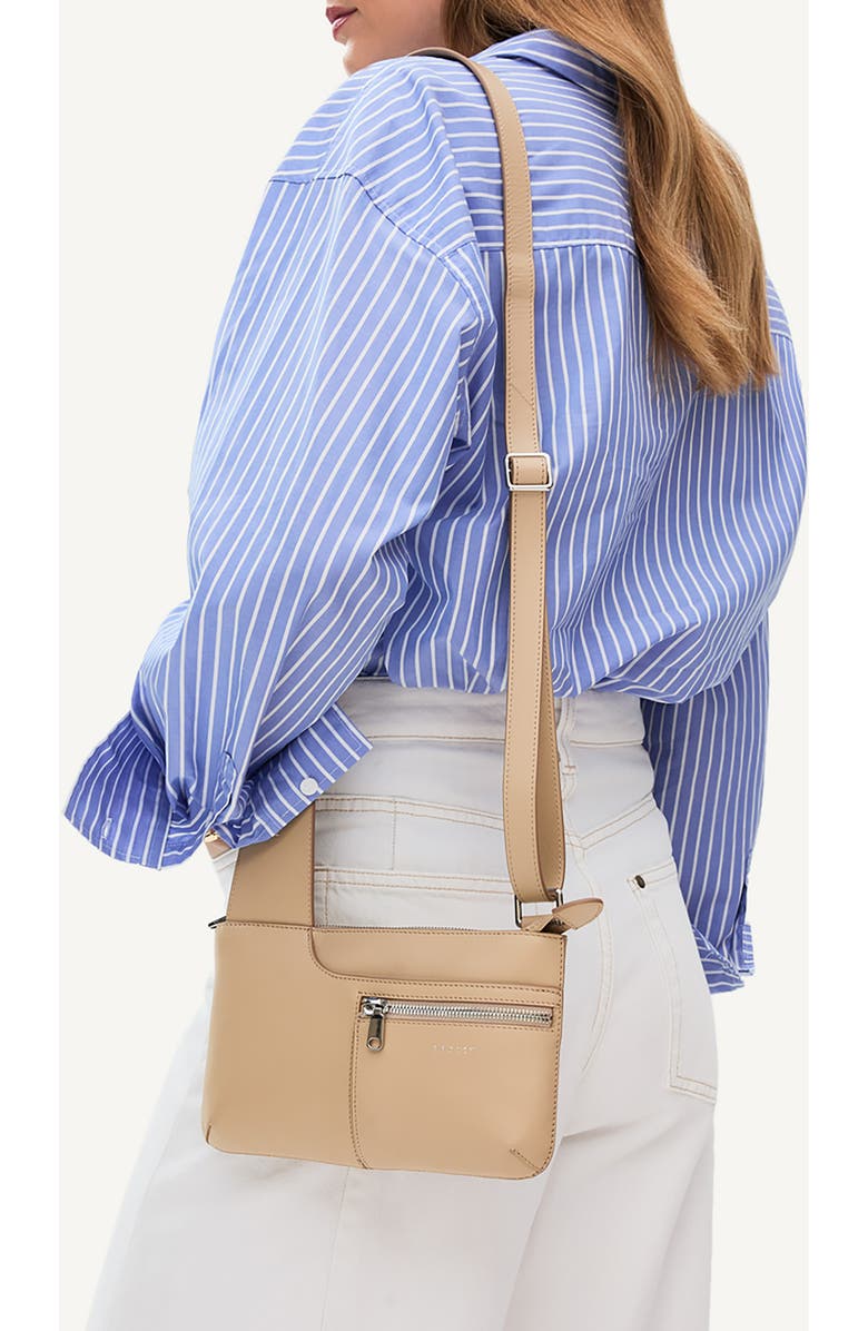Radley Mini Pockets Crossbody Bag, Alternate, color, Stone
