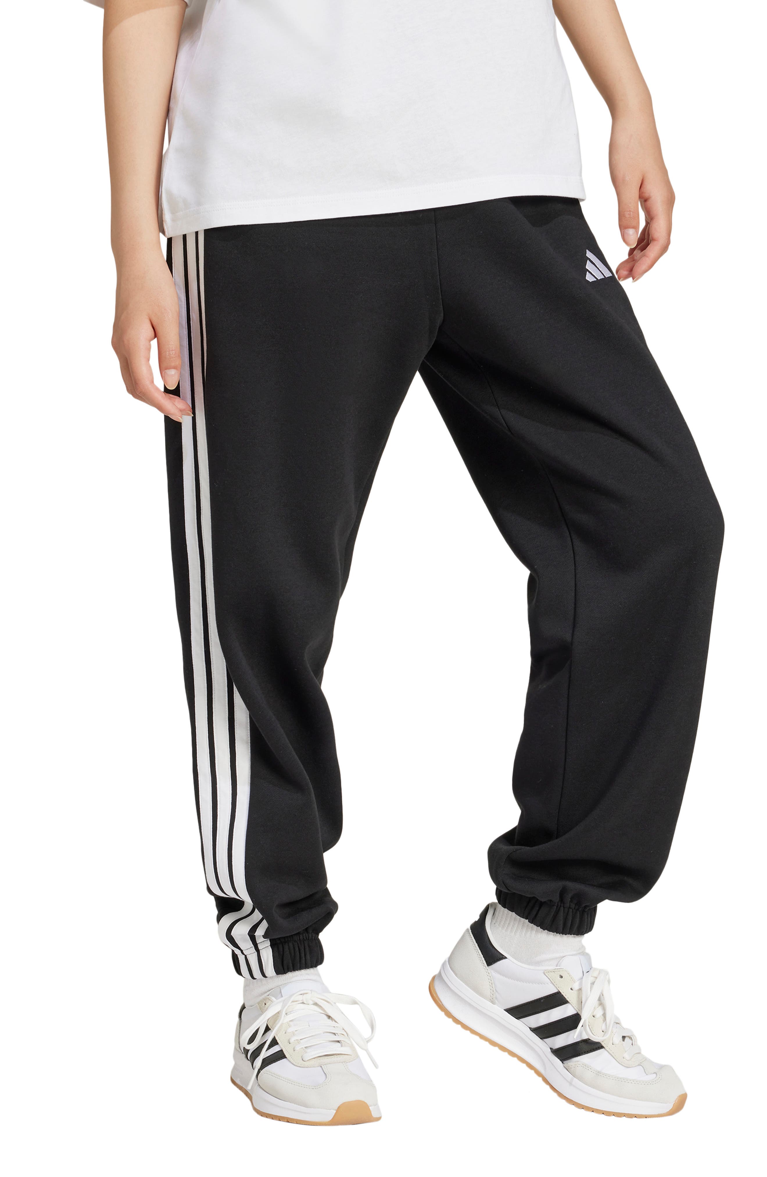 3-Stripes Fleece Sweatpants