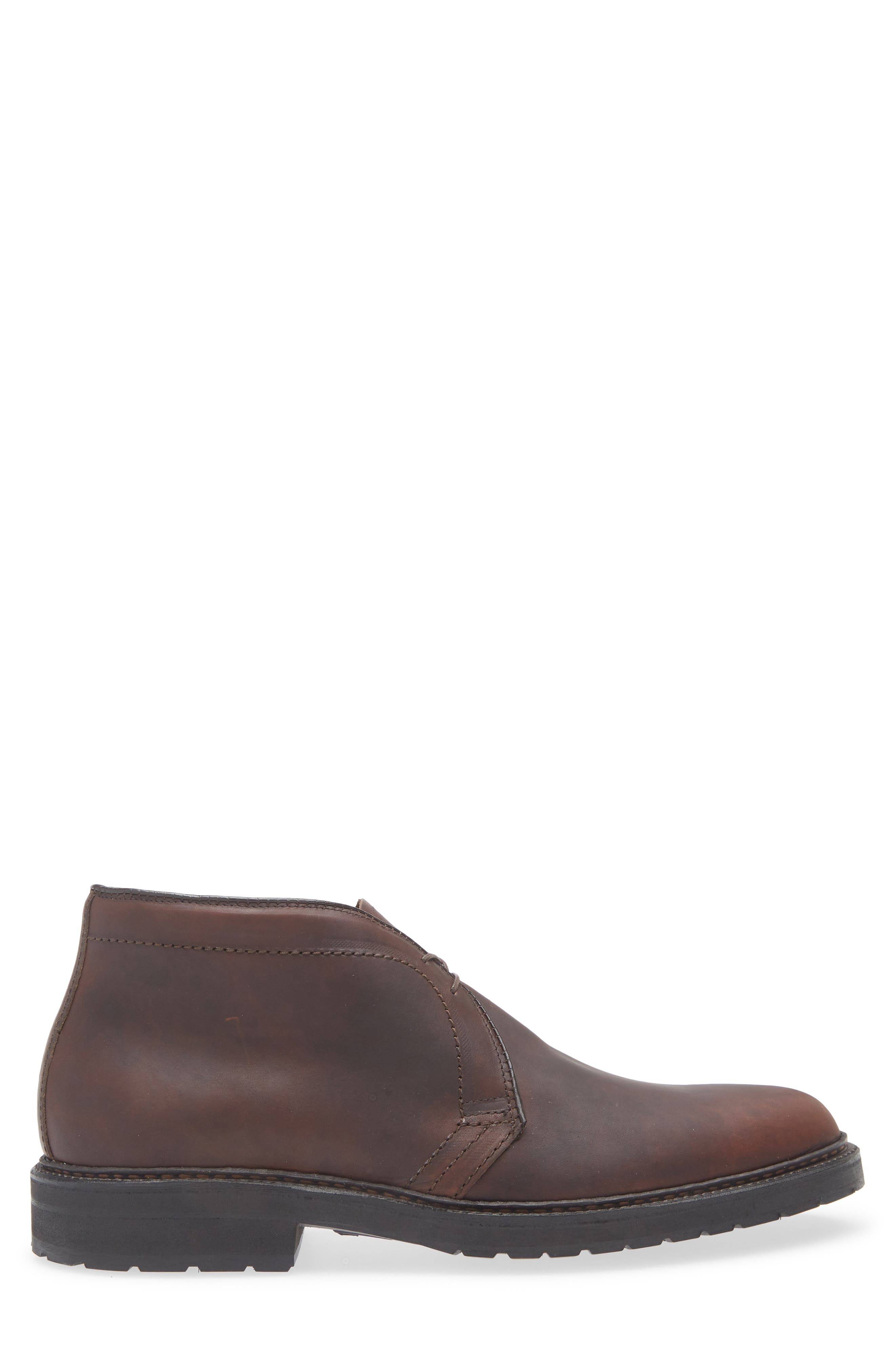 Alden Burnished Chukka Boot, Alternate, color, Dark Brown Kudu