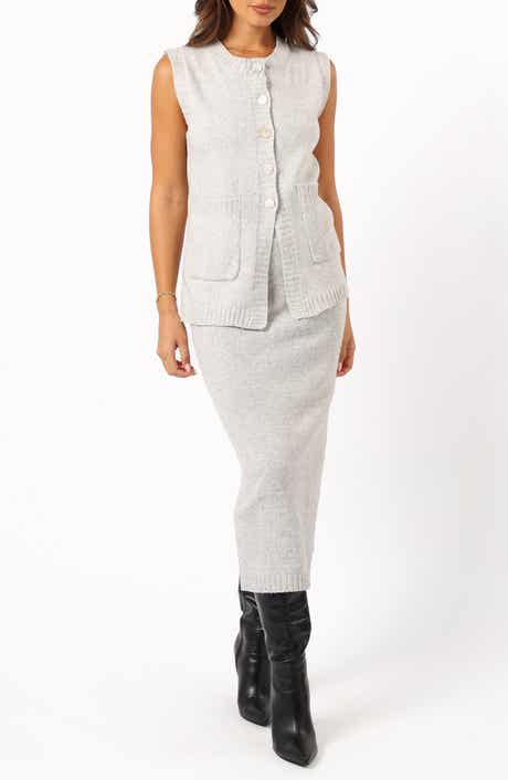 Petal & Pup Kaplan Sweater Vest & Skirt Set