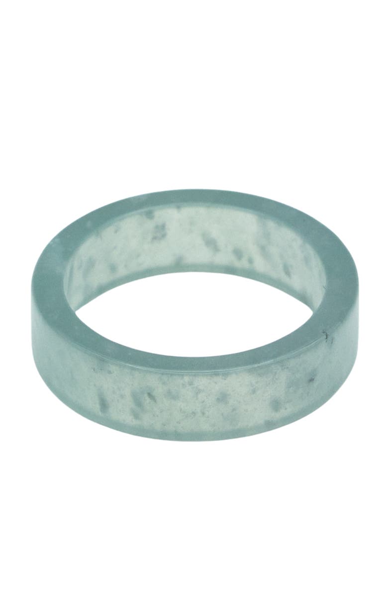seree Gale Cyan square jade ring, Main, color, Blue