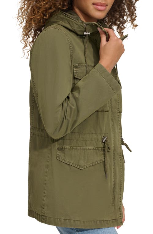 LEVI'S LEVI'S® MILITARY FOUR-POCKET ZIP HOODED JACKET