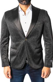 Maceoo Peak Toniz Black Sport Coat