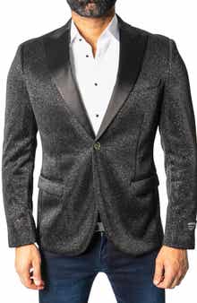 Maceoo Peak Toniz Black Sport Coat