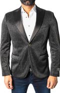 Maceoo Peak Toniz Black Sport Coat