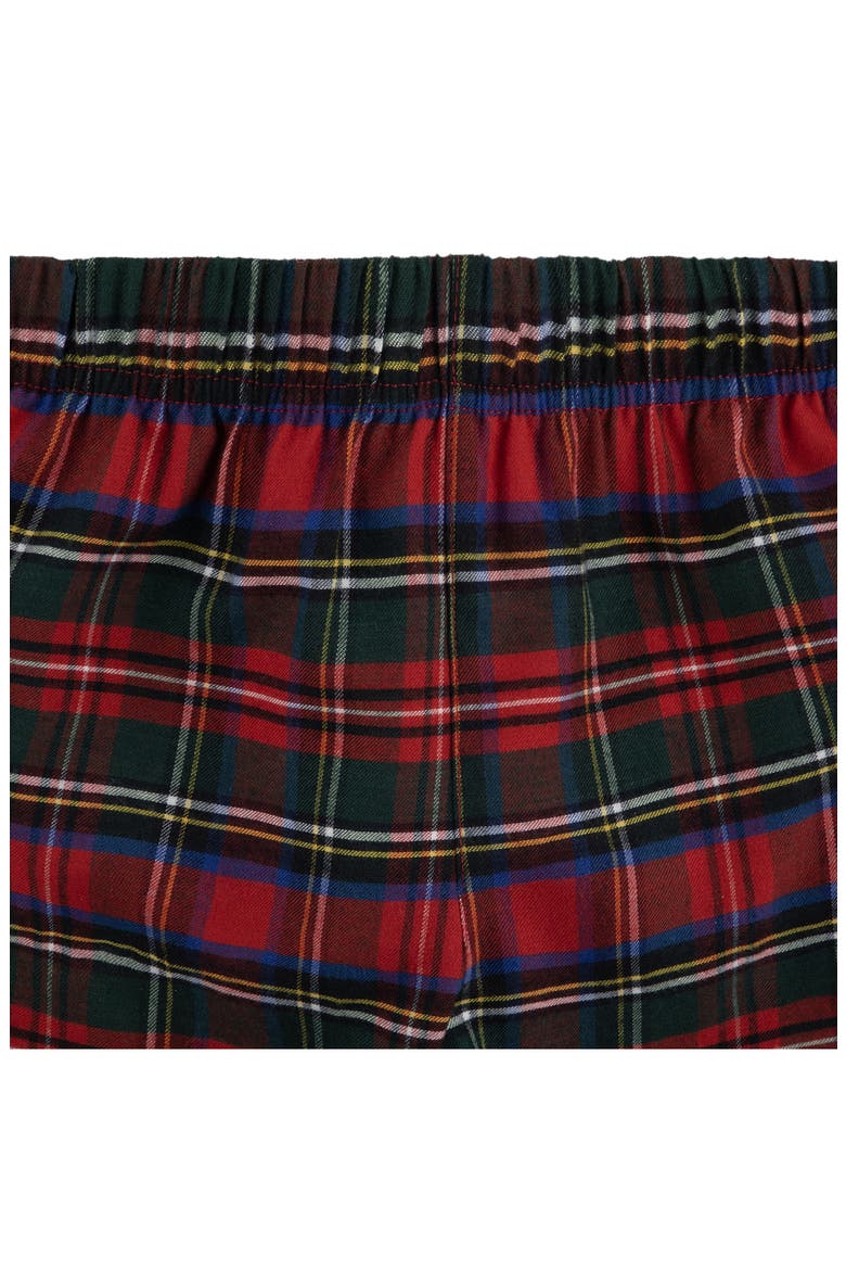 Kids' Plaid Button-Up Pajamas, Alternate, color, POLO RED STEWART