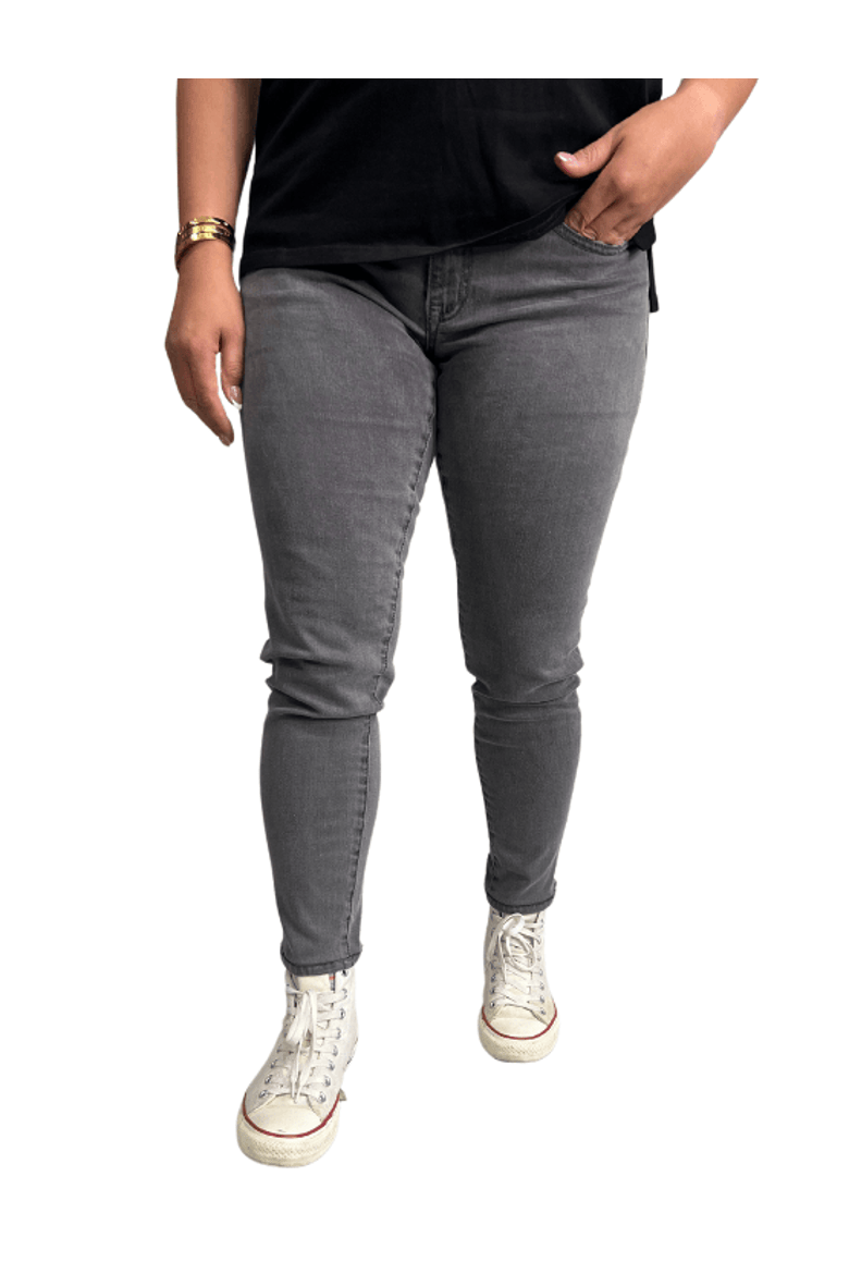 Slim Grey Jeans, Main, color, Grey