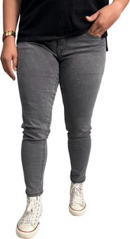 Dapper Boi Slim Grey Jeans