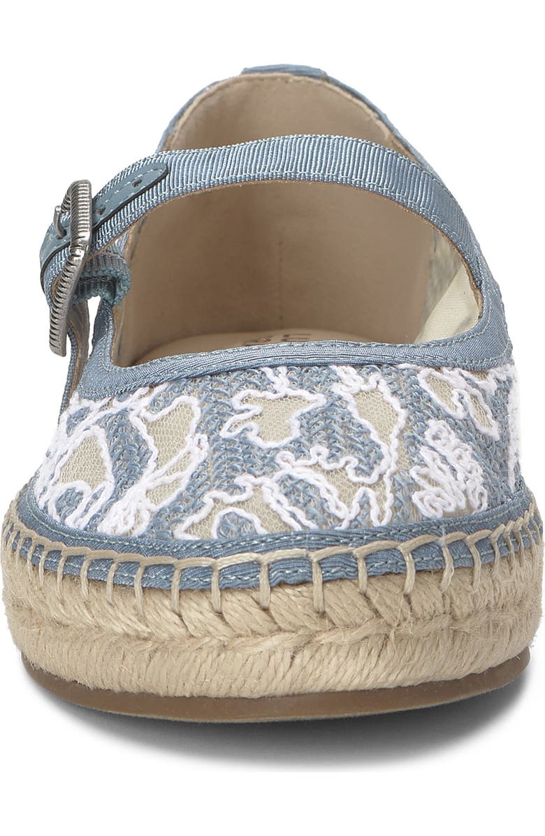 Lucky Brand Orlyna Espadrille Mary Jane Flat, Alternate, color, Blue/ Bone Light Grey