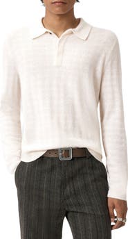 John Varvatos Macra Cashmere & Cotton Polo