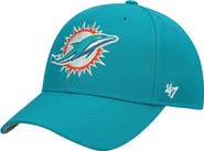 '47 Men's '47 Aqua Miami Dolphins Team MVP Adjustable Hat