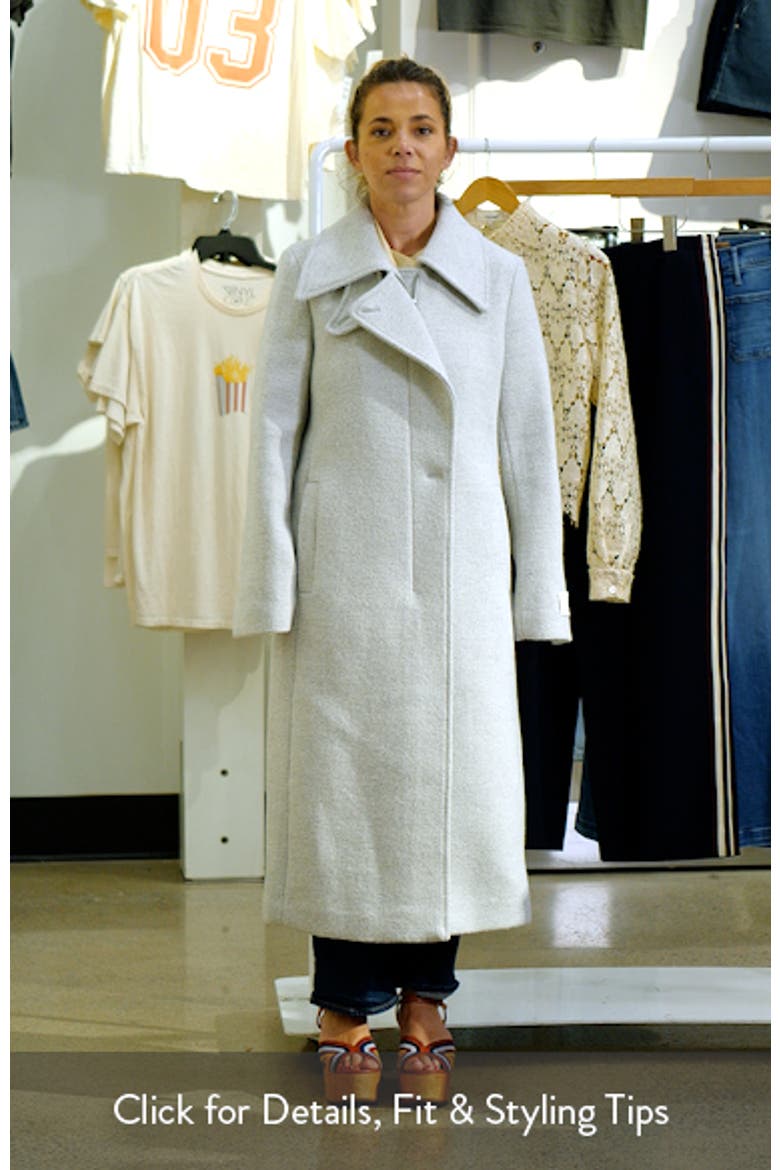 Irena Wool Blend Coat video