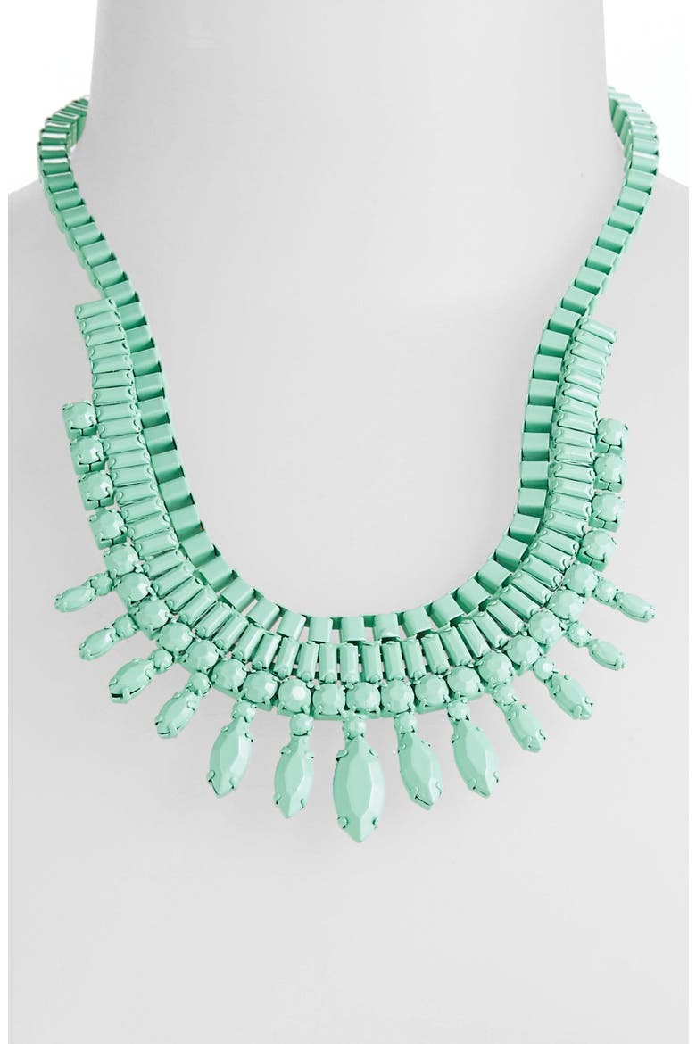 Statement Necklace, Alternate, color, PASTEL GREEN